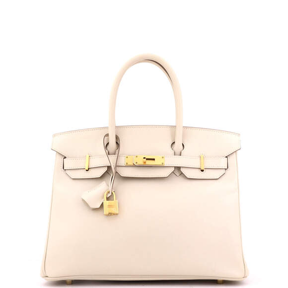 Hermes Birkin 30 Light Epsom with Gold Hardware - Picture 1 of 8